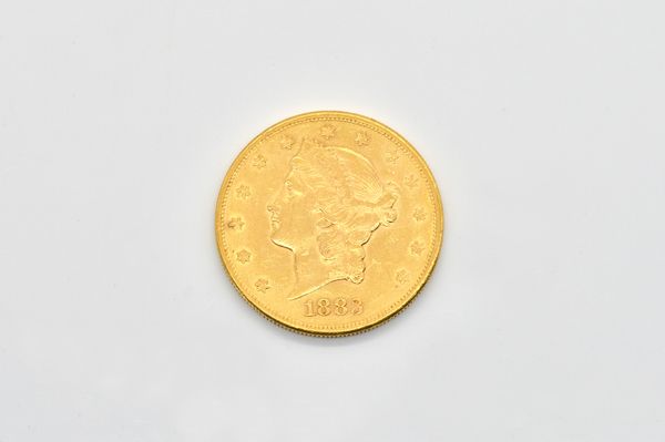 A U.S.A GOLD TWENTY DOLLARS 1883