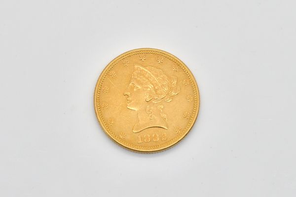 A U.S.A. GOLD TEN DOLLARS 1882