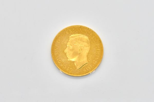 A GEORGE VI GOLD TWO POUNDS PIECE PROOF 1937