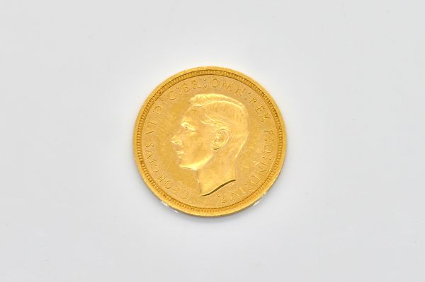 A GEORGE VI GOLD HALF SOVEREIGN PROOF 1937