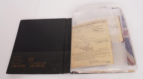 THE SECOND WORLD WAR AWARDS AND PAPERWORK RELATING TO ANDREW S LAIRD