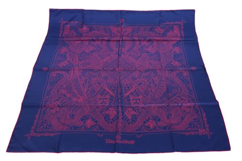 HERMES: ‘LEGENDE KUNA PUEPLE DE PANAMA’ SILK SCARF BY ZOE PAUWELS