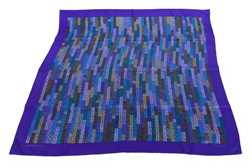 HERMES: ‘THE RHYTHM OF CHINA’ SILK SCARF BY DING YI
