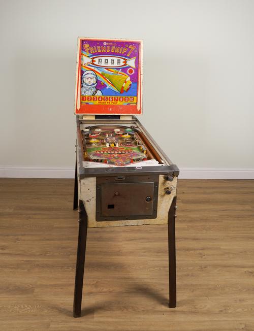 A WILLIAMS FRIENDSHIP 7’ AMERICAN PIN BALL MACHINE
