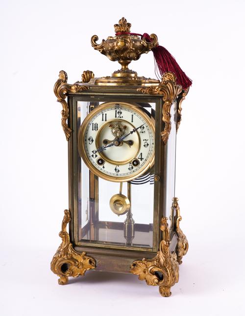 ANSONIA, NEW YORK: AN AMERICAN FOUR-GLASS MANTEL CLOCK