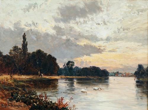 ALFRED DE BREANSKI SNR (BRITISH, 1852-1928)