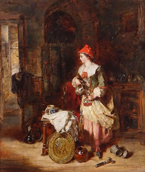 DANIEL PASMORE II (BRITISH, 1829-1891)