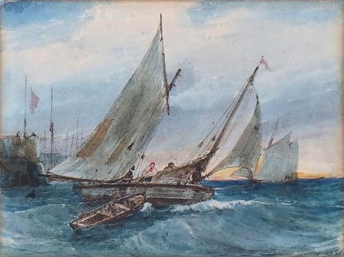 EUGENE LOUIS GABRIEL ISABEY (FRENCH, 1803-1886)