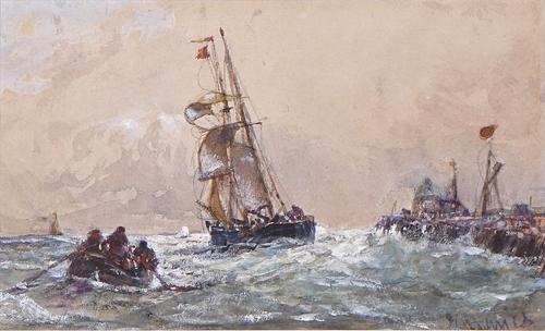 EDWIN HAYES (BRITISH, 1819-1904)