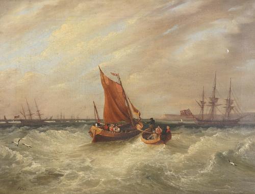 ATTRIBUTED TO FREDERICK CALVERT (BRITISH, CIRCA 1785-CIRCA 1845)