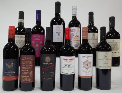12 BOTTLES ITALIAN RED WINE