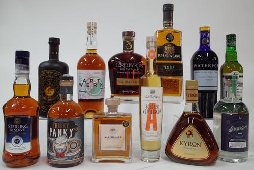 12 MIXED BOTTLES OF SPIRITS