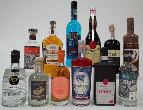12 MIXED BOTTLES OF SPIRITS