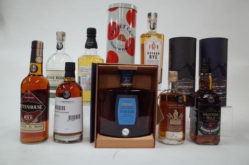 11 MIXED BOTTLES OF WHISKEY/WHISKY