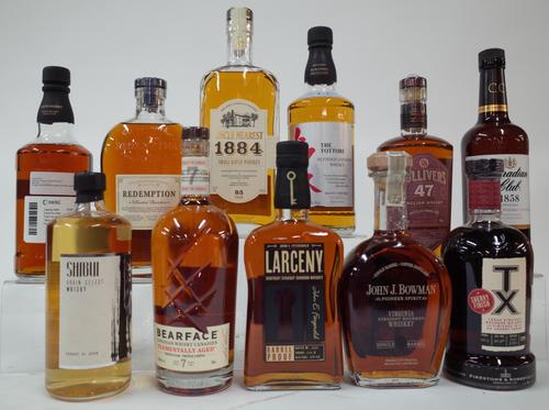 11 MIXED BOTTLES OF WHISKEY/WHISKY