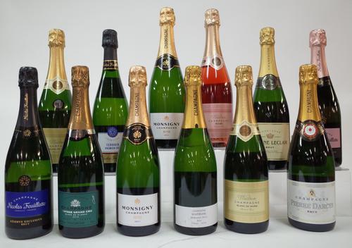 12 BOTTLES CHAMPAGNE