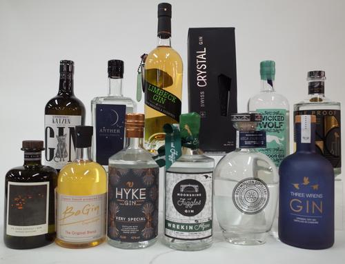 12 BOTTLES OF GIN