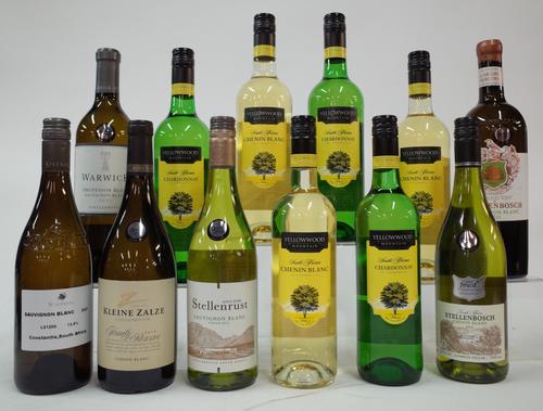 12 BOTTLES SOUTH AFRICAN WHITE WINE