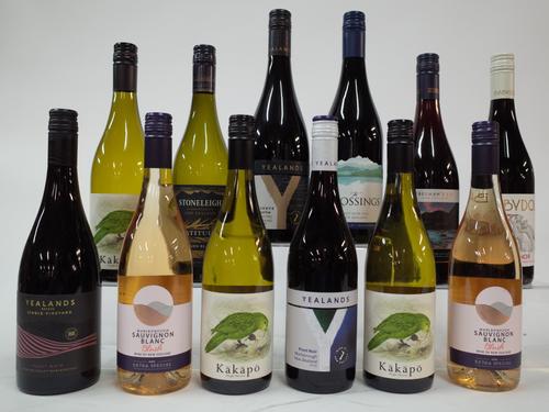 12 BOTTLES NEW ZEALAND RED, WHITE AND BLUSH WINE