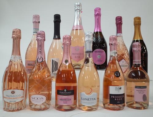 12 BOTTLES ROSÉ PROSECCO