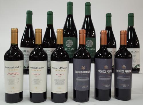 12 BOTTLES ARGENTINIAN RED WINE
