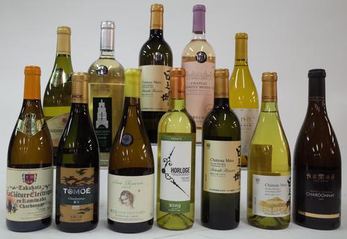 12 BOTTLES JAPANESE AND CHINESE WHITE WINE