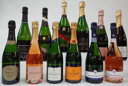 12 BOTTLES CHAMPAGNE