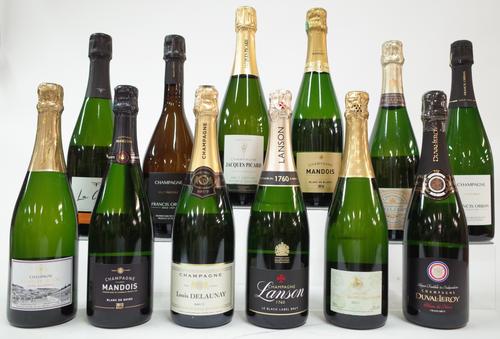 12 BOTTLES CHAMPAGNE