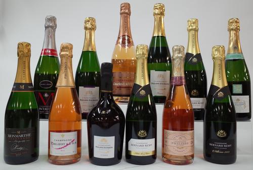 12 BOTTLES CHAMPAGNE