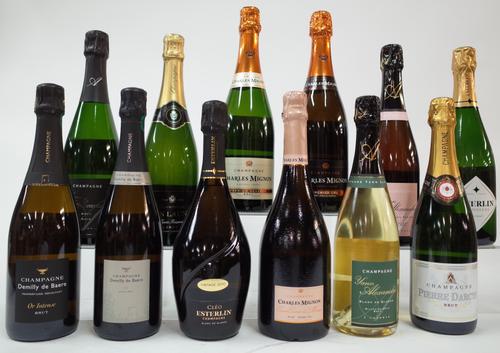 12 BOTTLES CHAMPAGNE