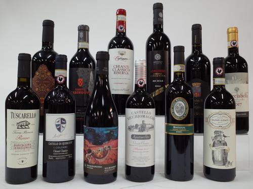 12 BOTTLES ITALIAN RED WINE