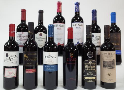 12 BOTTLES RIOJA