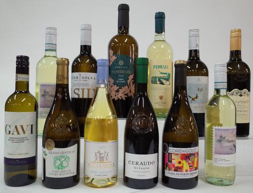 12 BOTTLES ITALIAN WHITE WINE