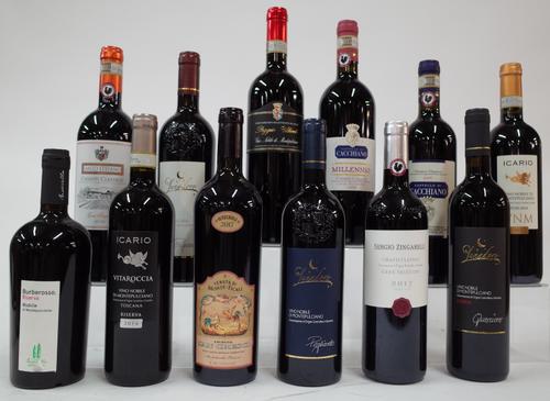 12 BOTTLES ITALIAN RED WINE