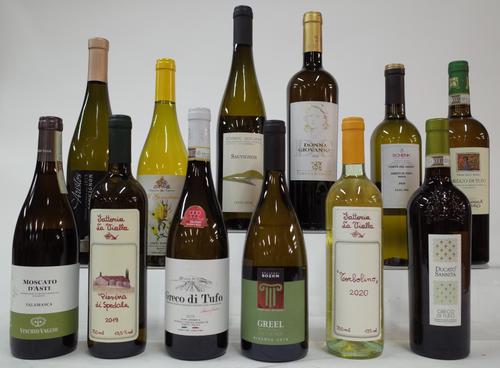 12 BOTTLES ITALIAN WHITE WINE