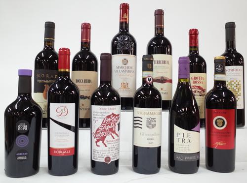 12 BOTTLES OF ITALIAN RED WINE