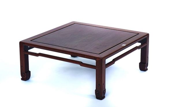 A 19TH CENTURY CHINESE SQUARE LOW TABLE