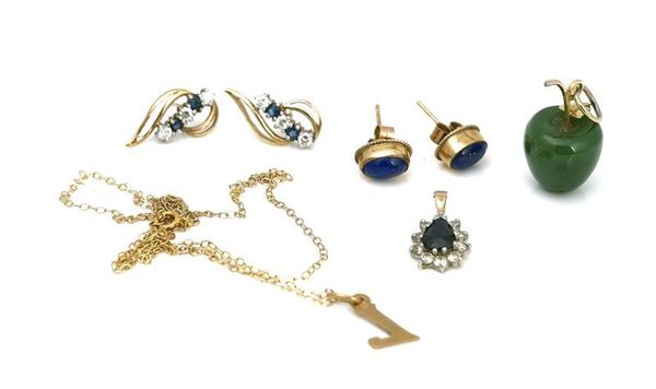 A COLLECTION OF GEM-SET JEWELLERY (6)