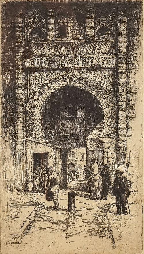 VAUGHAN TROWBRIDGE (AMERICAN, 1869-1945) (4)