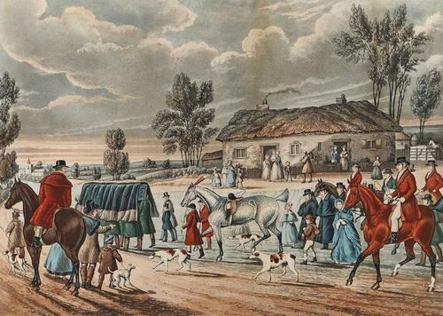 GEORGE HUNT (BRITISH, 1791-1841) AFTER JAMES POLLARD (BRITISH 1792-1867) (4)