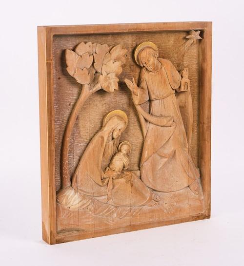 SIX RELIEF CARVED LIMEWOOD PANELS DEPICTING SCENES FROM THE NEW TESTAMENT (6)
