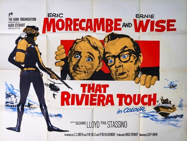 FILM POSTER; THAT RIVIERA TOUCH