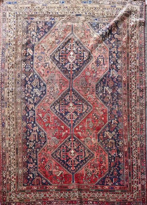 A SHIRAZ CARPET, SOUTH PERSIAN