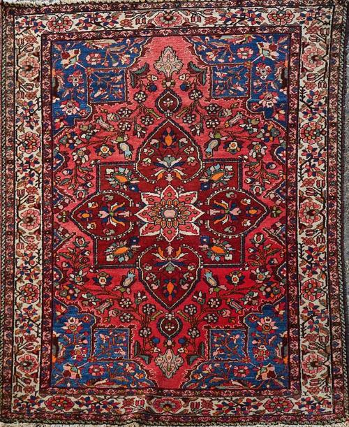 A BAKHTIARI RUG, PERSIAN