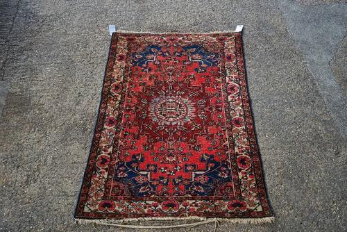 A BAKHTIARI RUG, PERSIAN