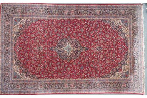 A KASHAN CARPET, PERSIAN