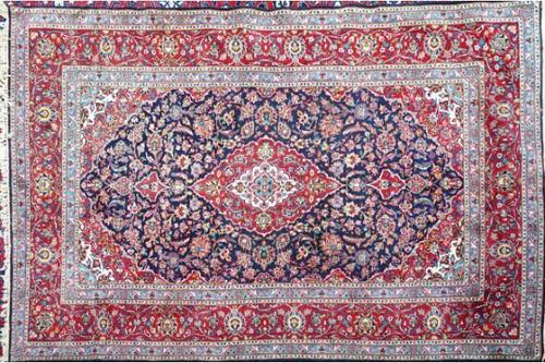 AN ESFAHAN CARPET, PERSIAN
