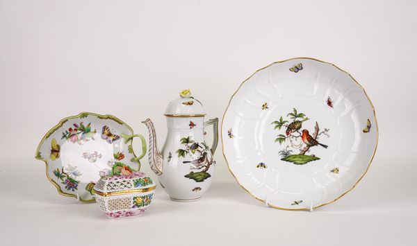 A GROUP OF HEREND PORCELAIN (6)