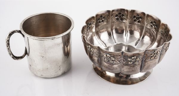 TWO ITEMS OF MEXICAN SILVER (2)