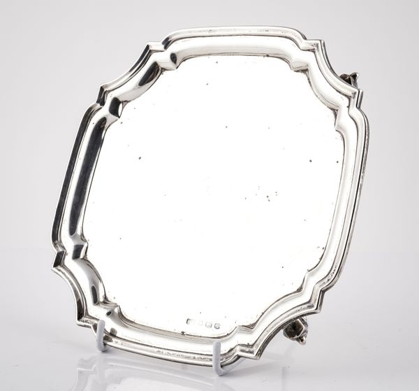 A SILVER SALVER